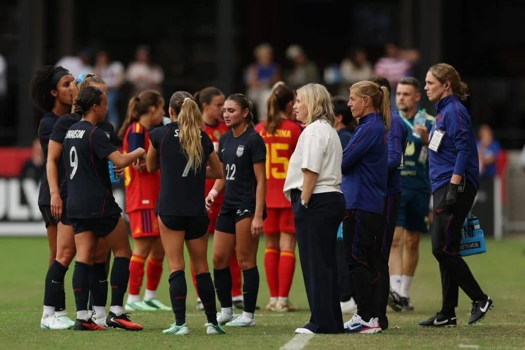 uswnt lose 2-0 to spain in friendly