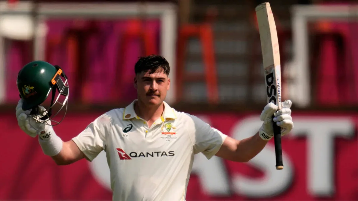 Renshaw's 190 lifts Australia to 390 against South Africa