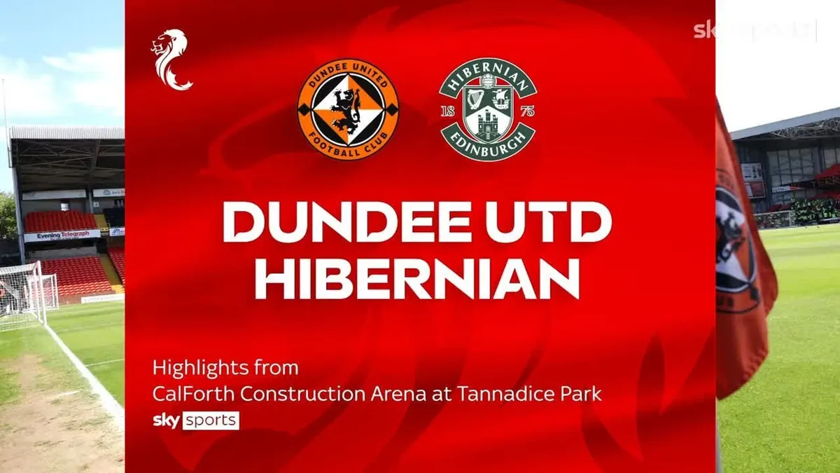 Dundee United edge Hibernian in Scottish Premiership