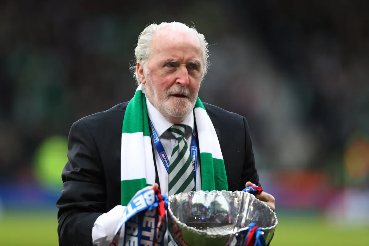 Celtic Honor Danny McGrain at Motherwell Match