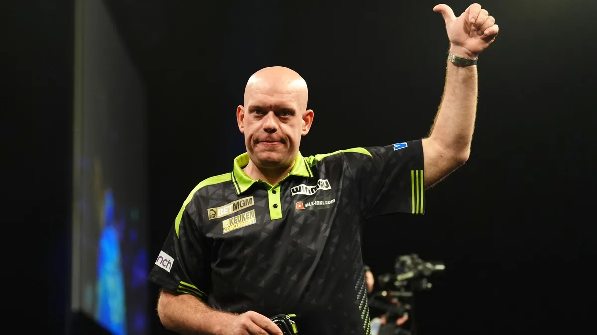 Van Gerwen Loses First Match at Swiss Darts Trophy
