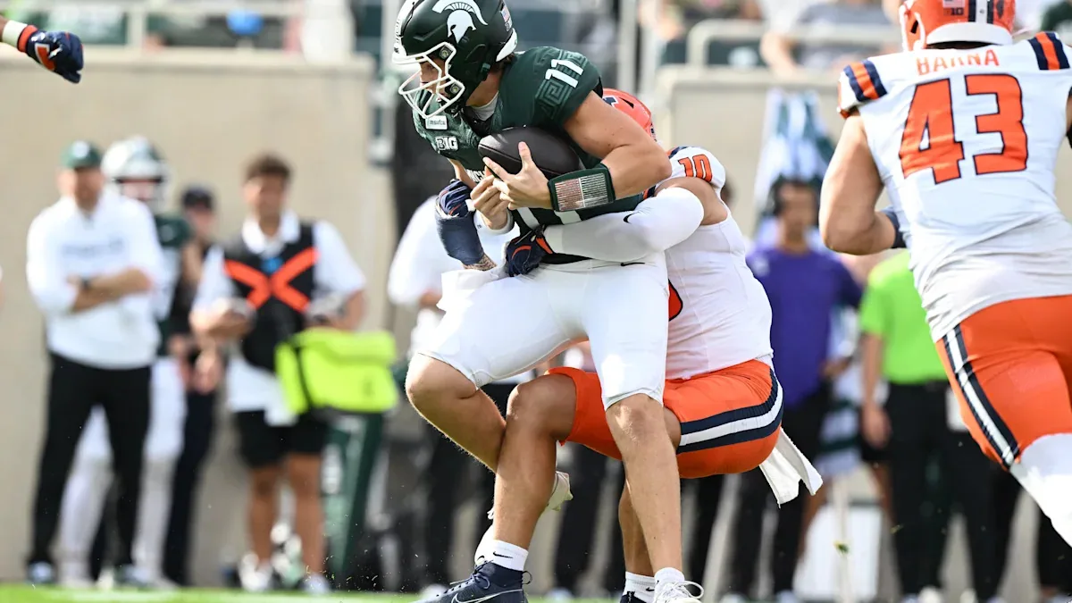 Illinois edges Michigan State in overtime thriller