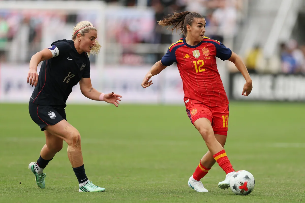 uswnt loses to spain, coach says progress made