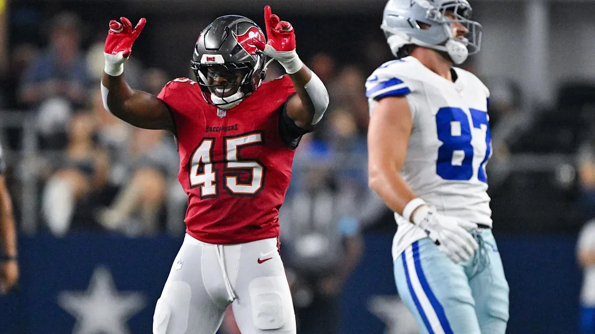 Buccaneers limit Dallas to 16 points without sacks
