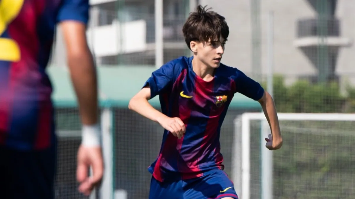 Barcelona academy player out for over two months