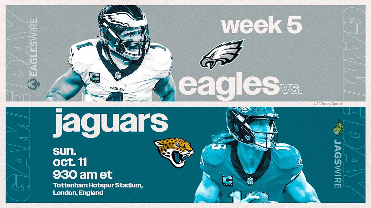 Jaguars vs. Eagles Week 5 matchup details