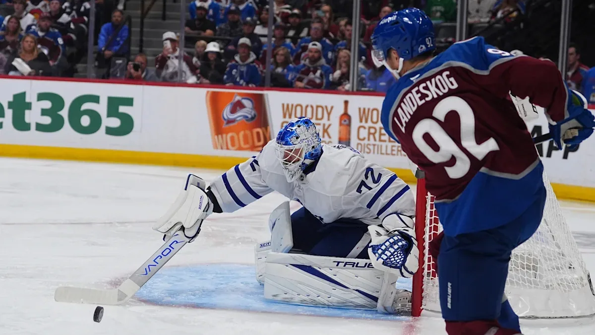 Nylander scores five, Leafs beat Avs 6-3