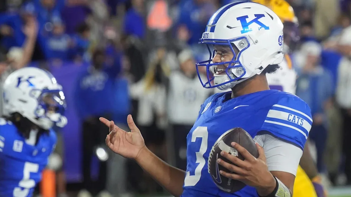 Kentucky QB leads comeback in overtime win over LSU