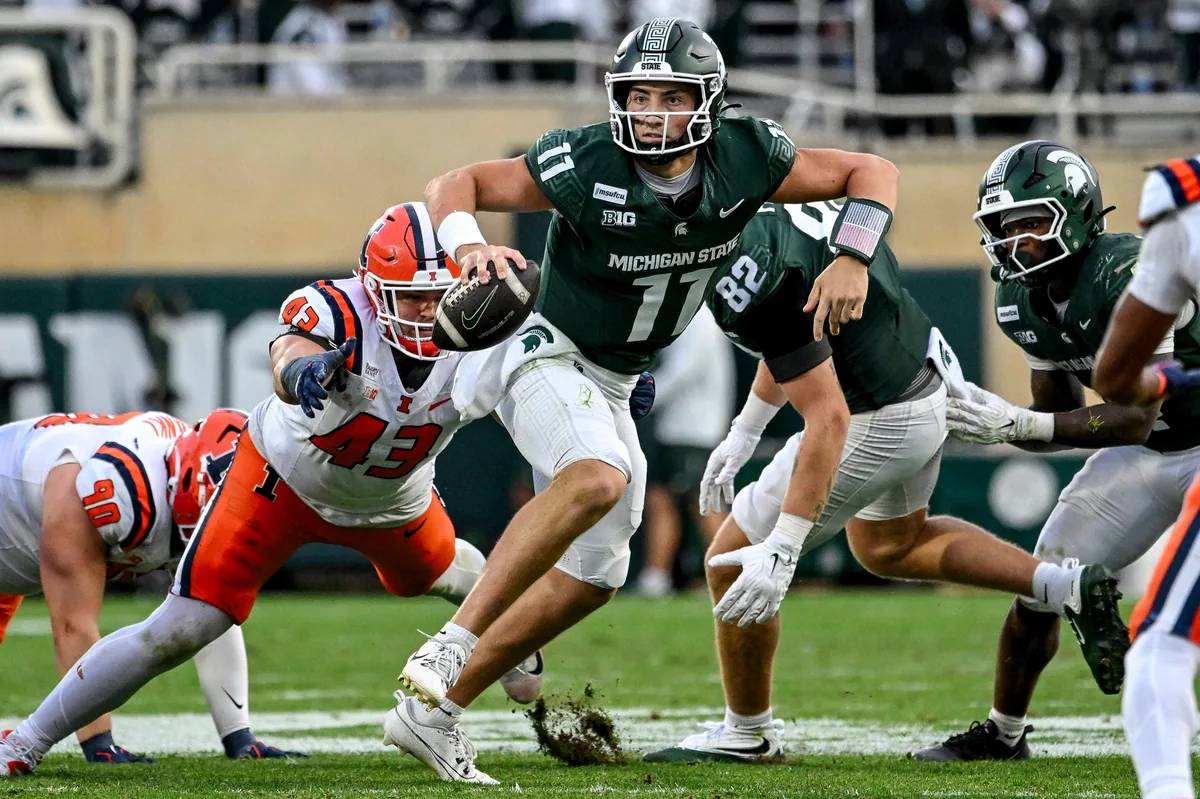 Spartans edge Illinois in low-scoring game