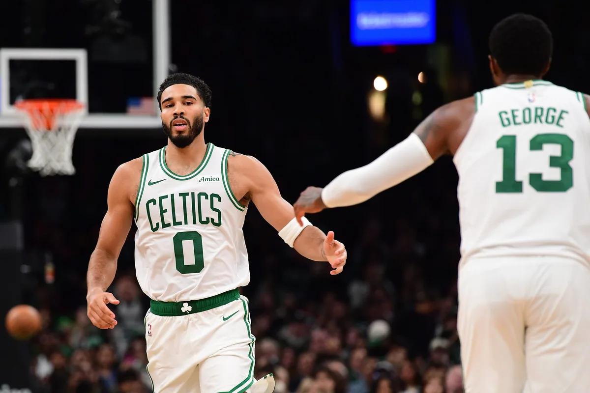 Tatum and George finally face off in Celtics game