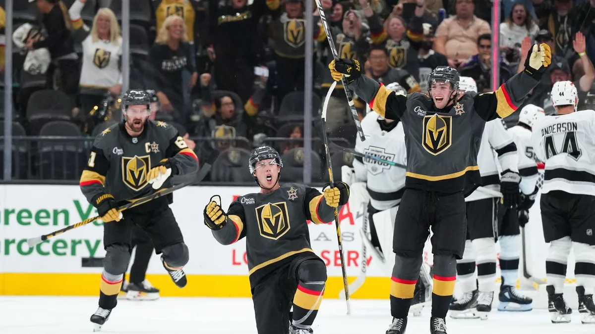 Golden Knights Win 10th Anniversary Game