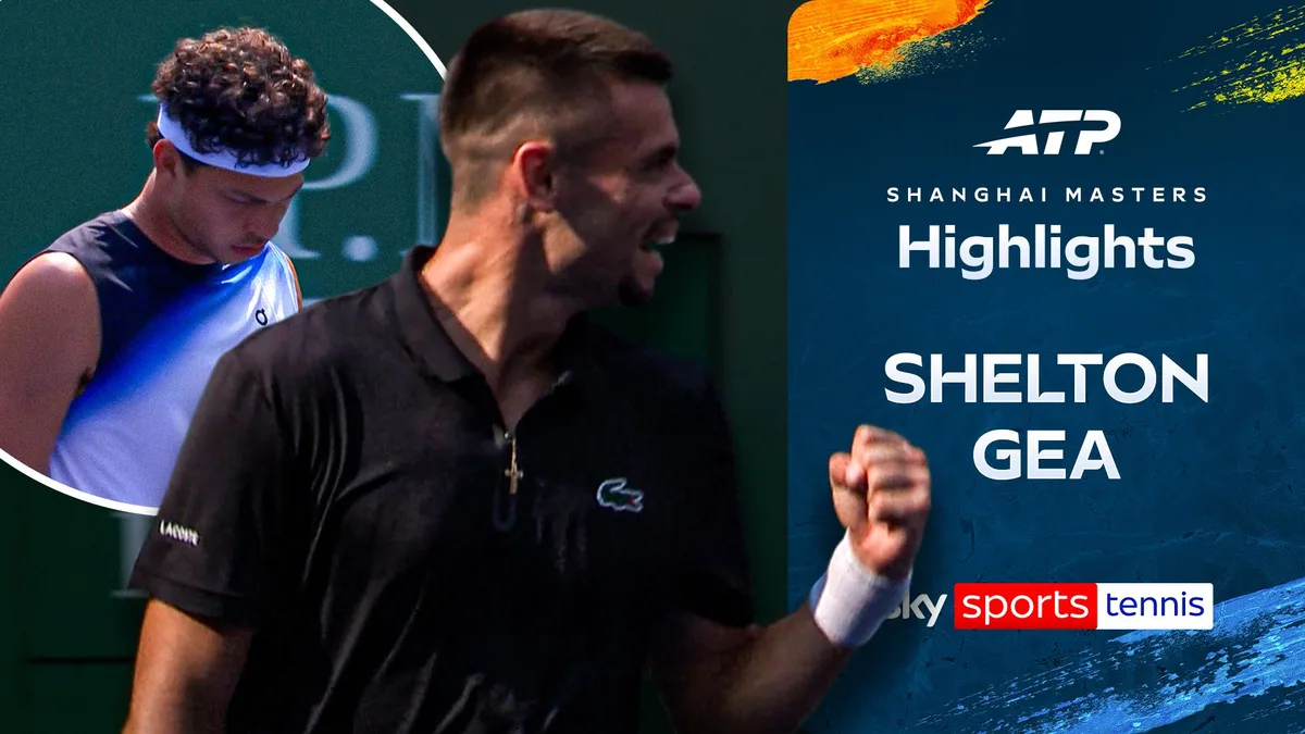 Gea defeats Shelton in Shanghai Masters