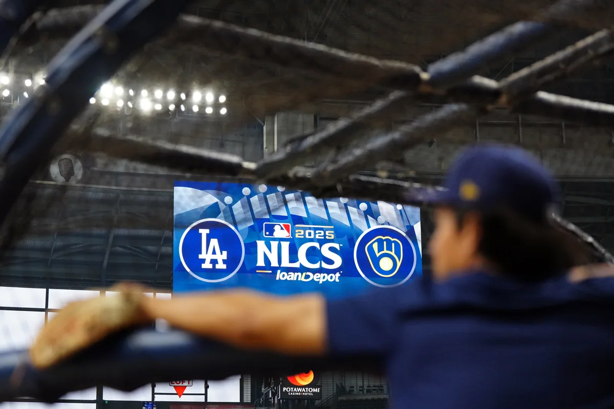 Dodgers open NLCS against Brewers in Milwaukee