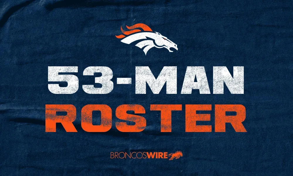 Broncos finalize 53-player roster for Chargers game