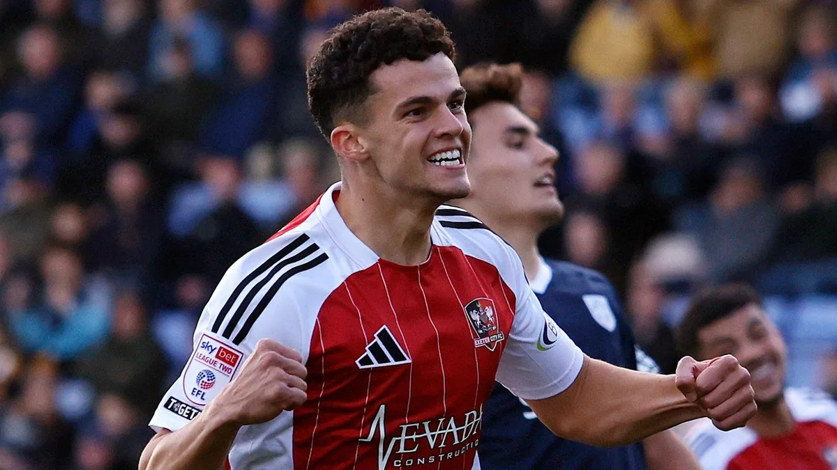 Cox scores first goal in over a year for Exeter