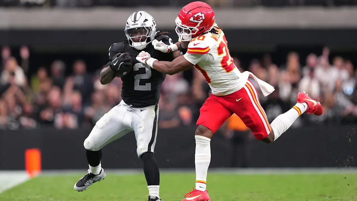 Jeanty's status uncertain for Patriots game