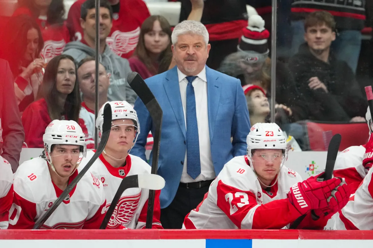 Red Wings Coach Acknowledges Off-Ice Issues Impacting Team