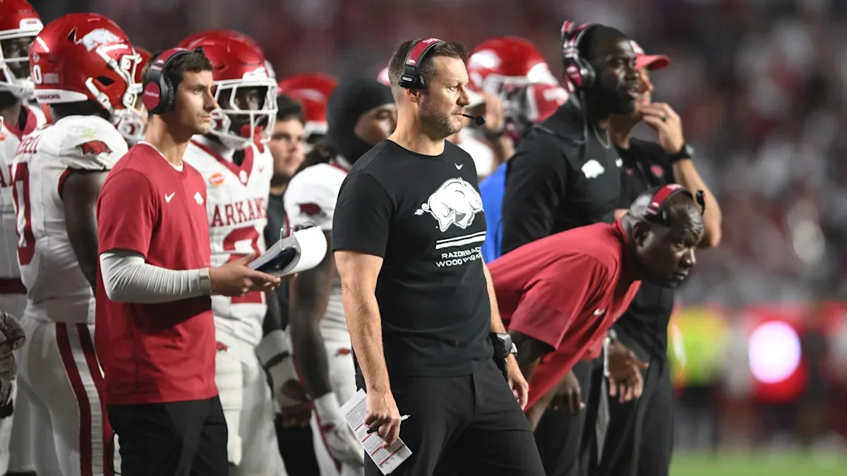 Arkansas Coach Punted After 5% Chance of First Down