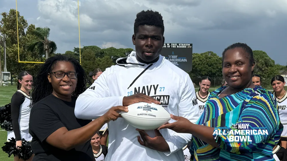 Navy All-American honors for offensive lineman