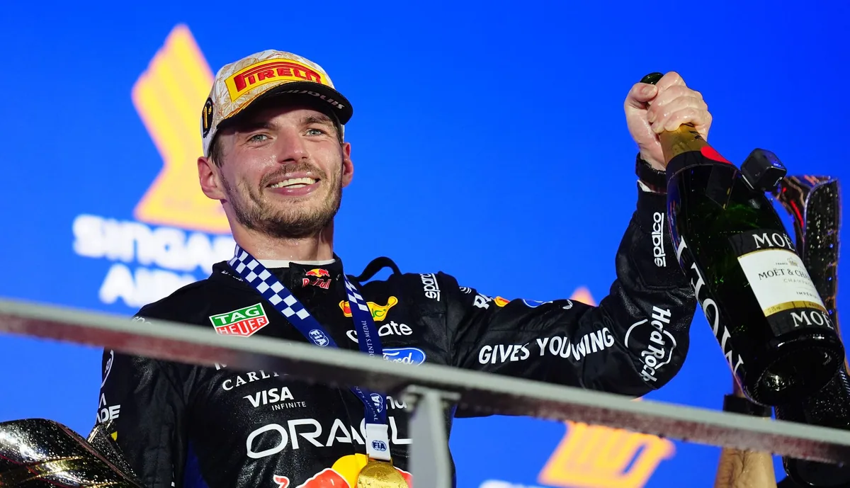 Verstappen wins Singapore GP, Antonelli near title