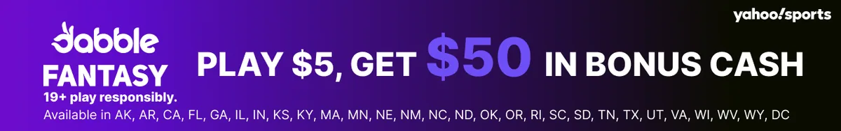 Dabble offers $50 bonus for Sunday sports betting