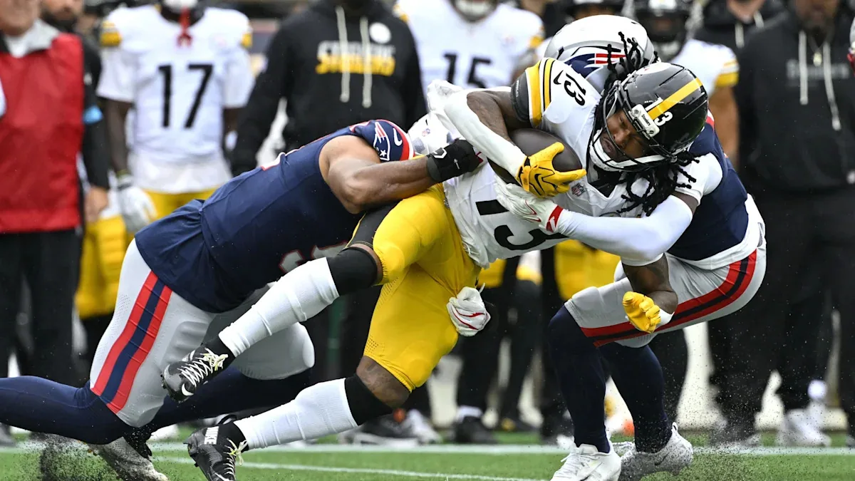 Steelers inactive for Week 5 matchup