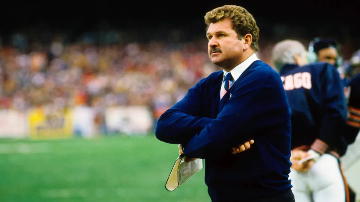 Bears Honor Mike Ditka With Helmet Sticker