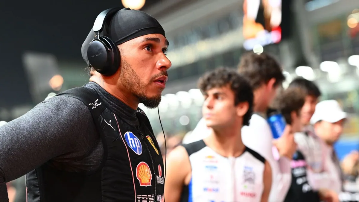 Hamilton drops six places after ignoring Ferrari call