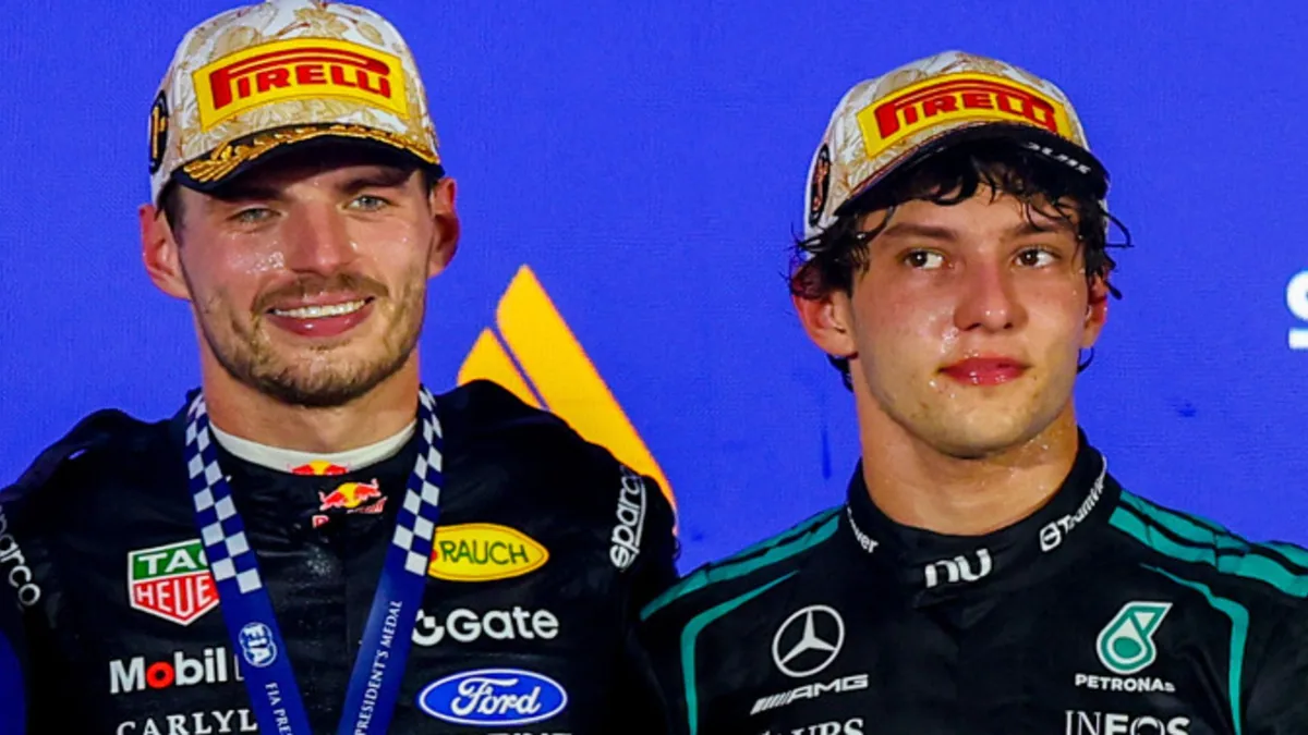 Antonelli warns Verstappen's dominance could threaten F1 title