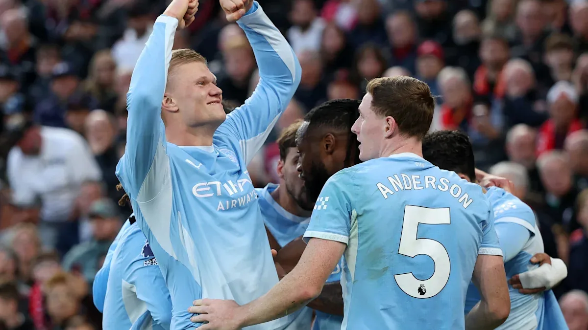 Man City Scores Twice After Liverpool Red Card