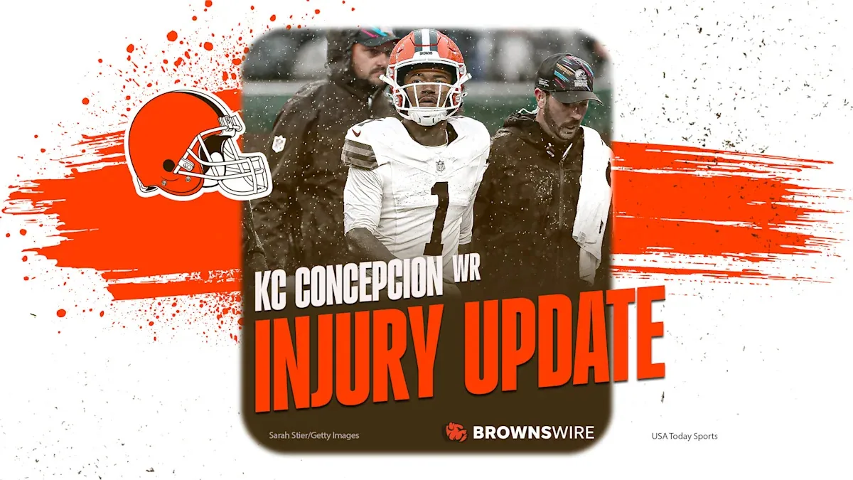 KC Concepcion injury status for Browns Week 5 game