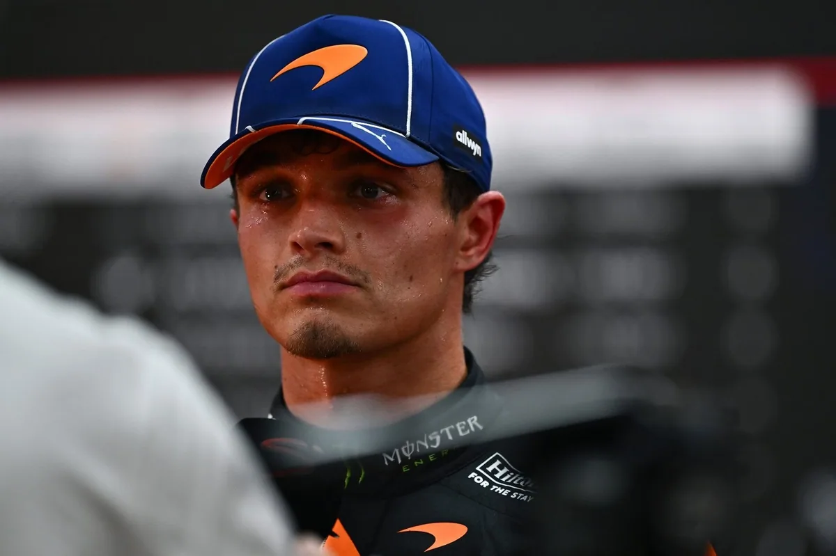 Norris apologizes after crash with Piastri in Singapore