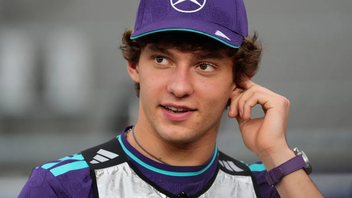 Antonelli could win F1 title next race