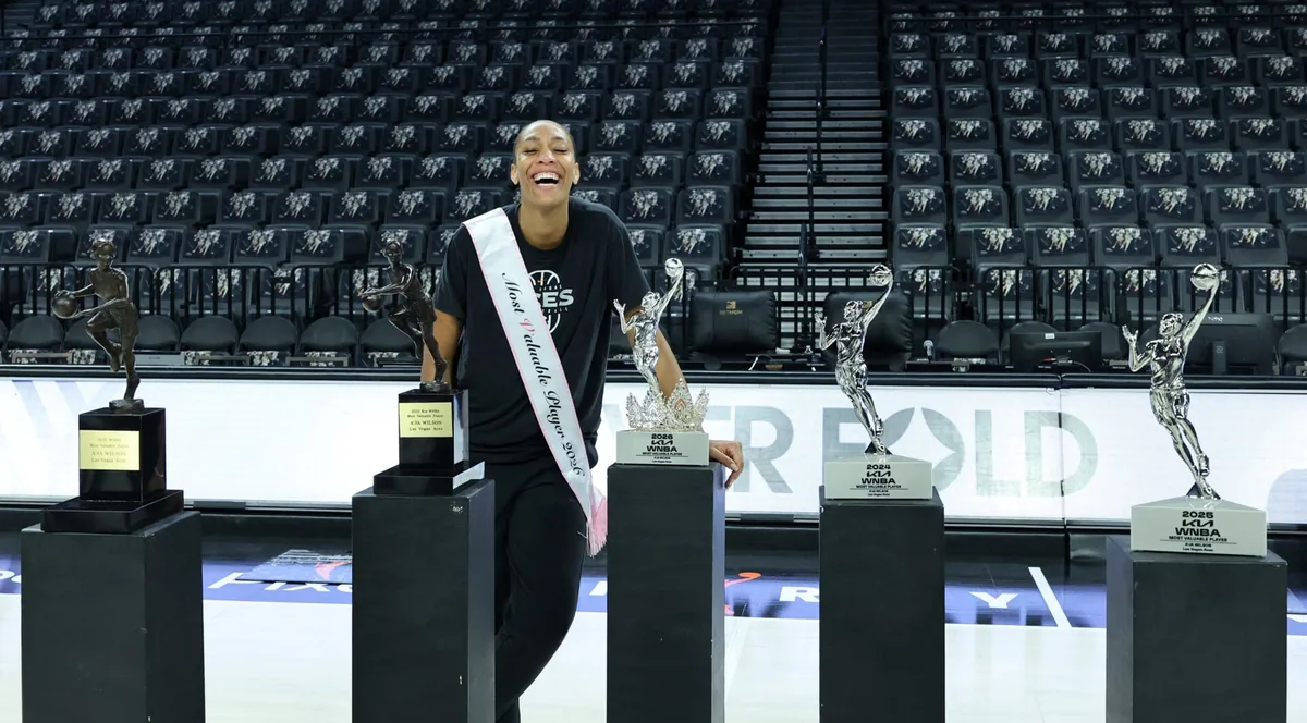 A’ja Wilson wins WNBA MVP award at 30