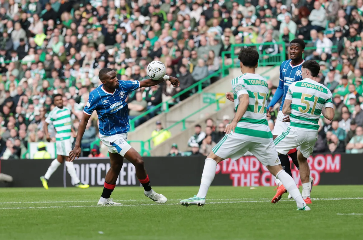 rangers defender gets advice from legend