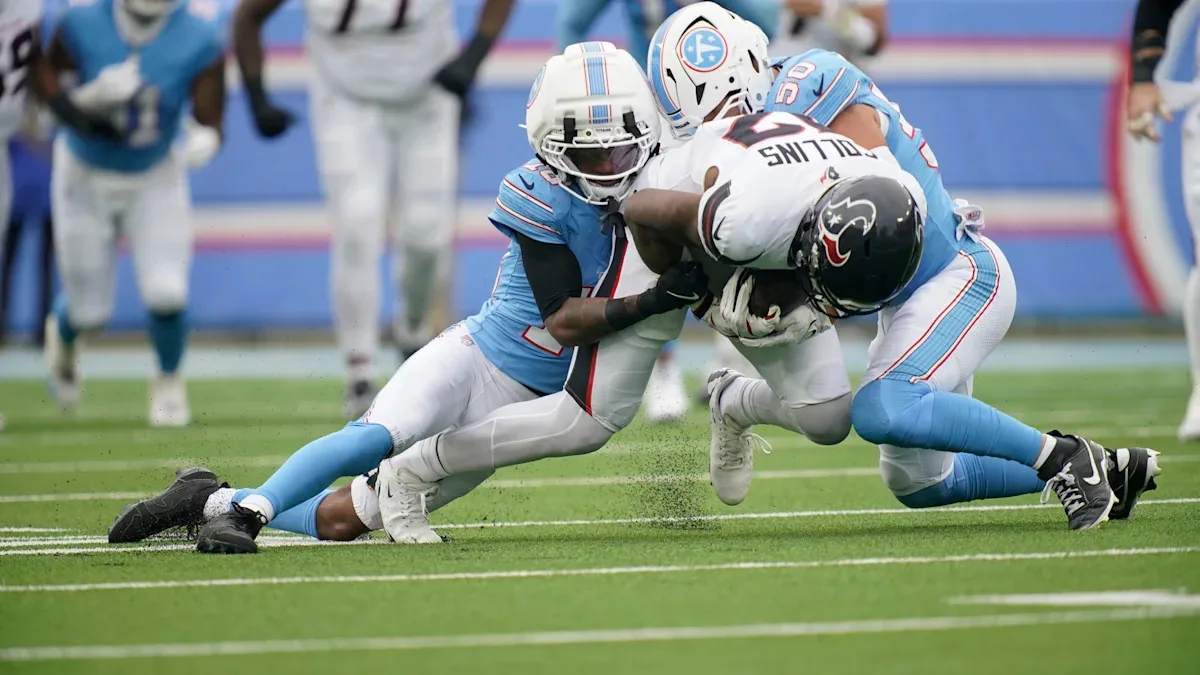 Flott out for Week 5 game against Texans