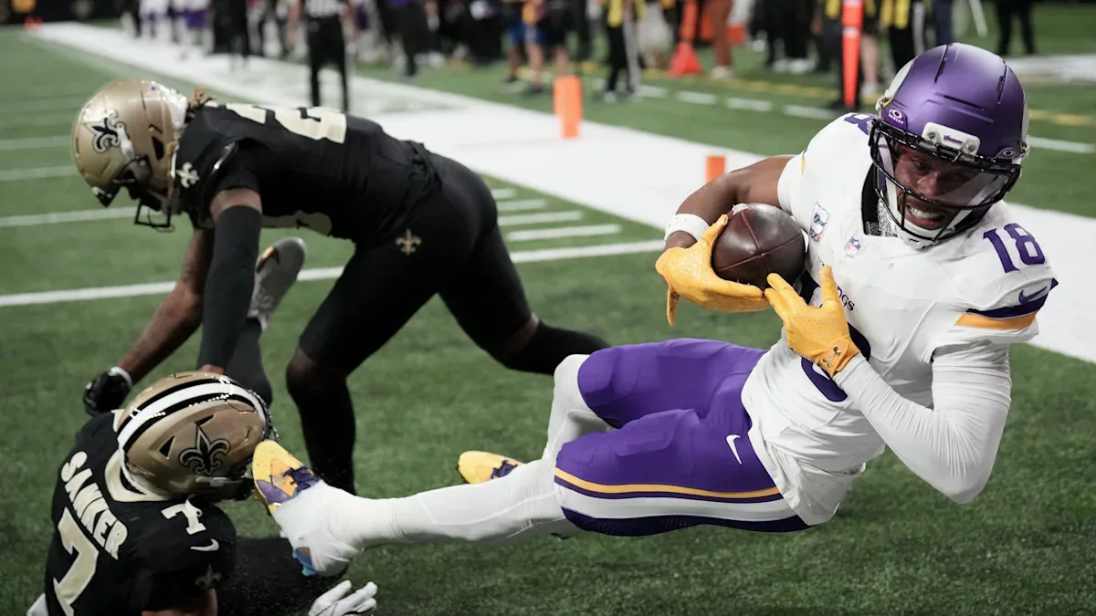 Vikings Beat Saints 23-13 in New Orleans