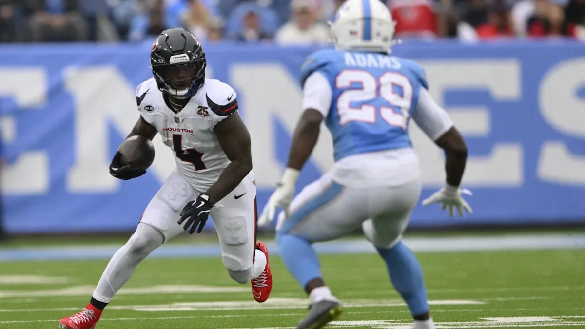 Texans RB Woody Marks gains more playing time in Week 5