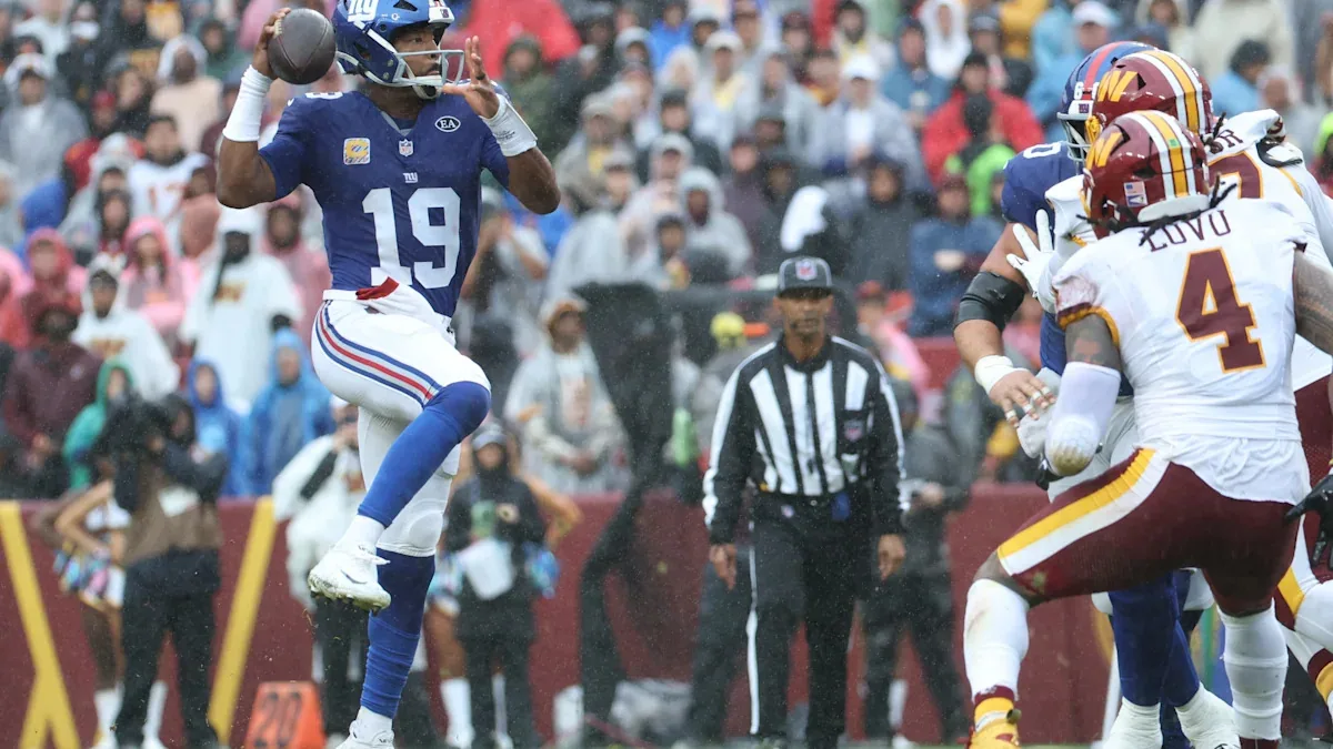 Giants Tie Commanders in Overtime Draw
