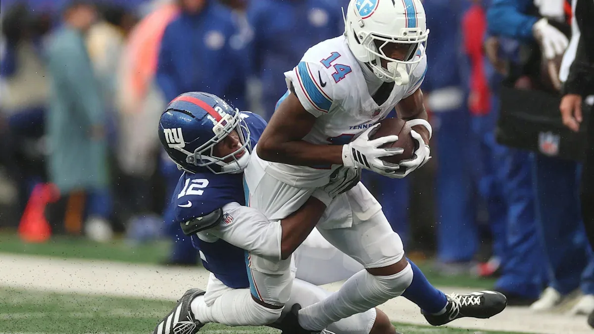 Titans' Tate limited in passing attack