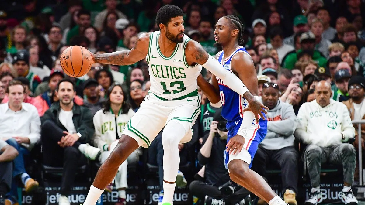 George faces 76ers in preseason opener