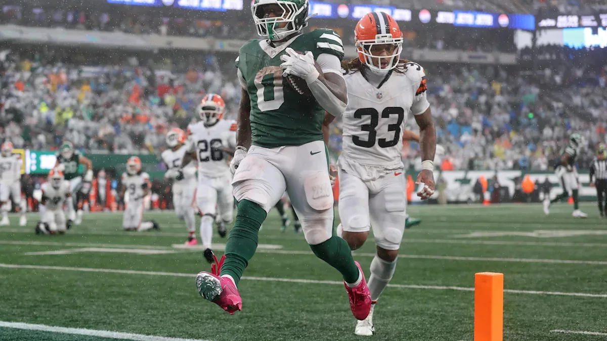Jets' Allen Surpasses Career Rushing Total