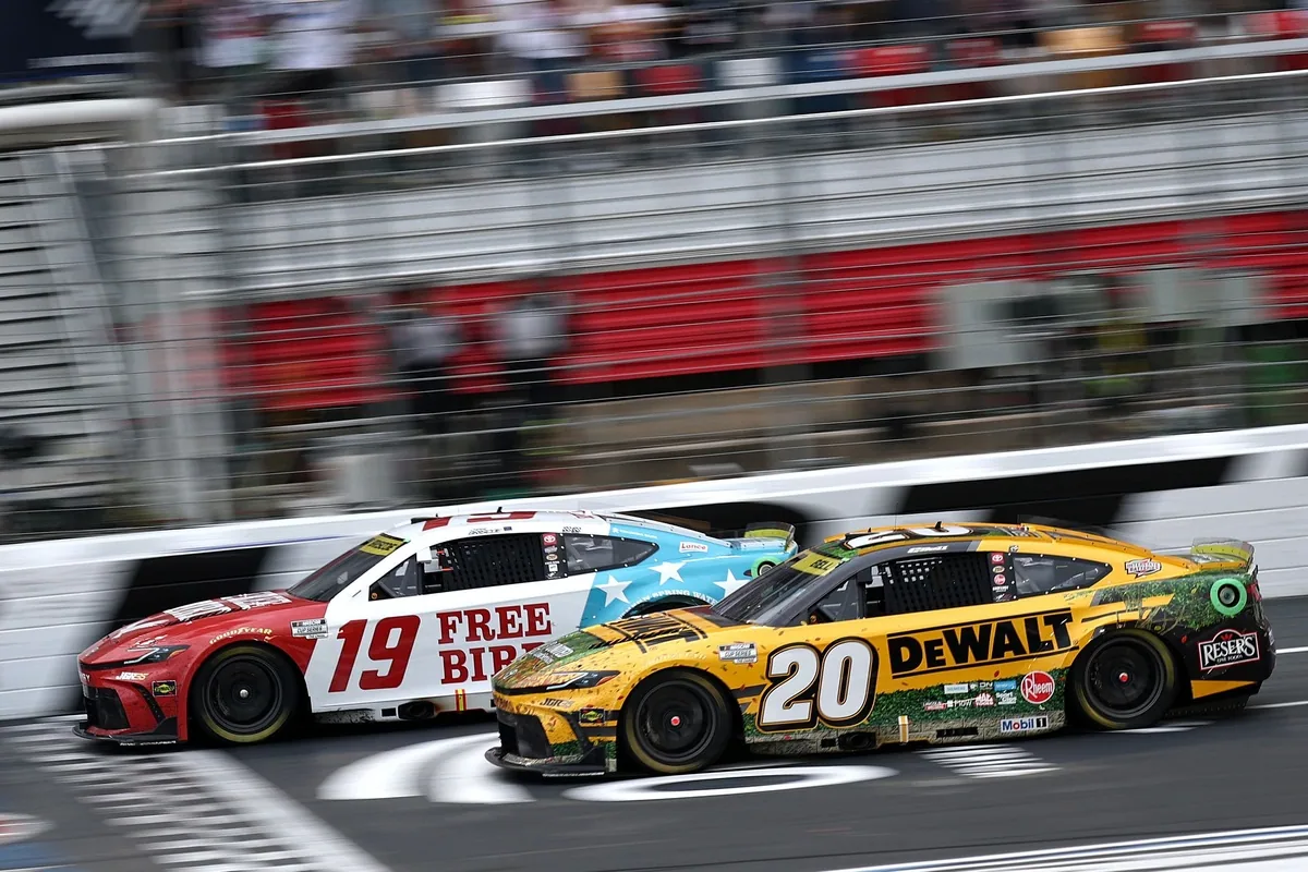Briscoe edges Bell in tight NASCAR Cup finish