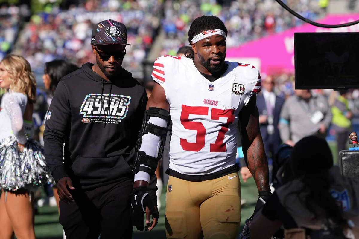 49ers' Greenlaw ejected for headbutt