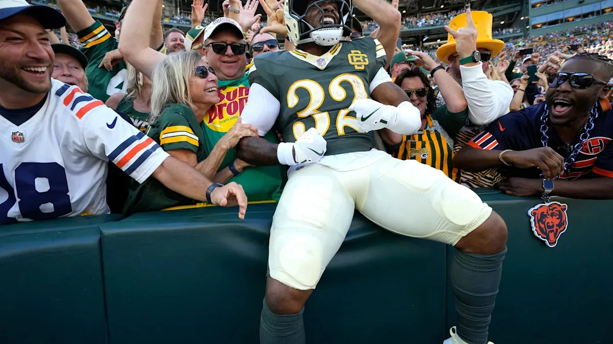 Packers RB scores twice in Week 5