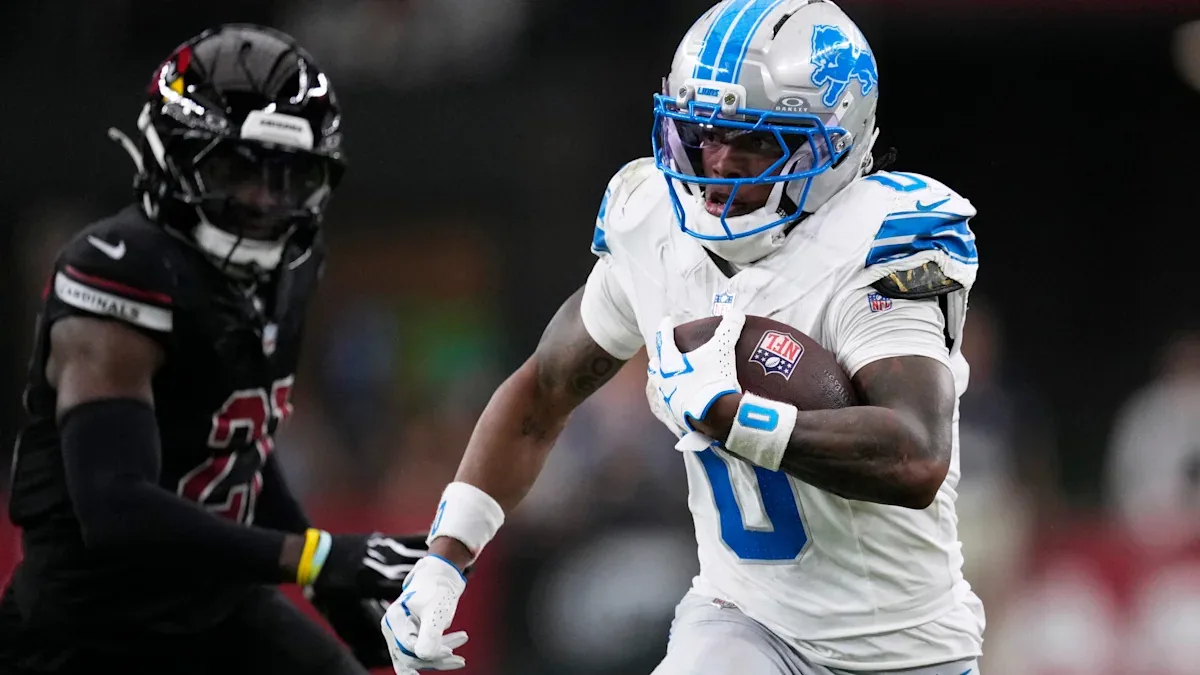 Jahmyr Gibbs edges closer to NFL touchdown record