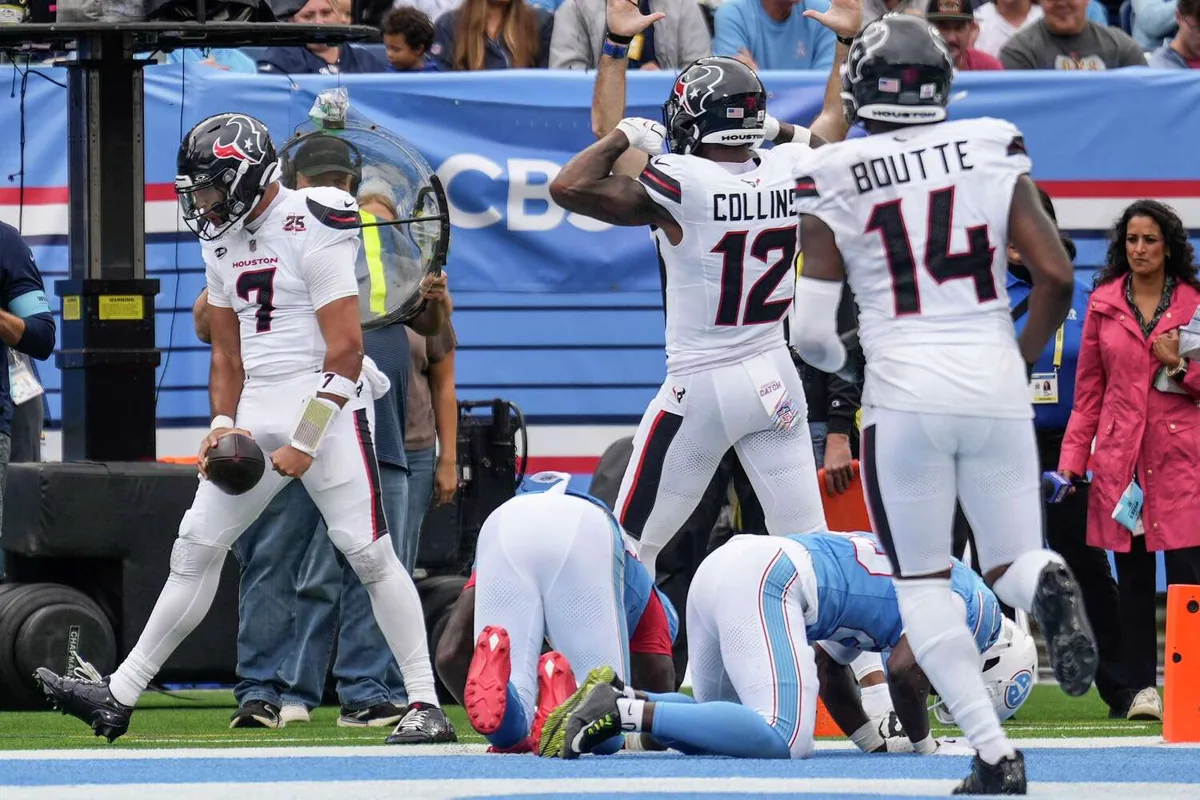 Stroud leads Texans to first win in five games