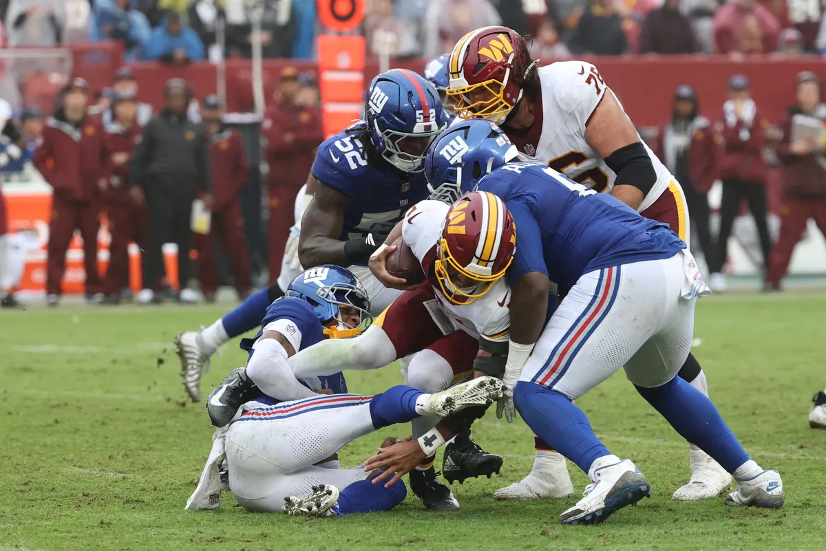 Commanders Waste Overtime Lead Against Giants