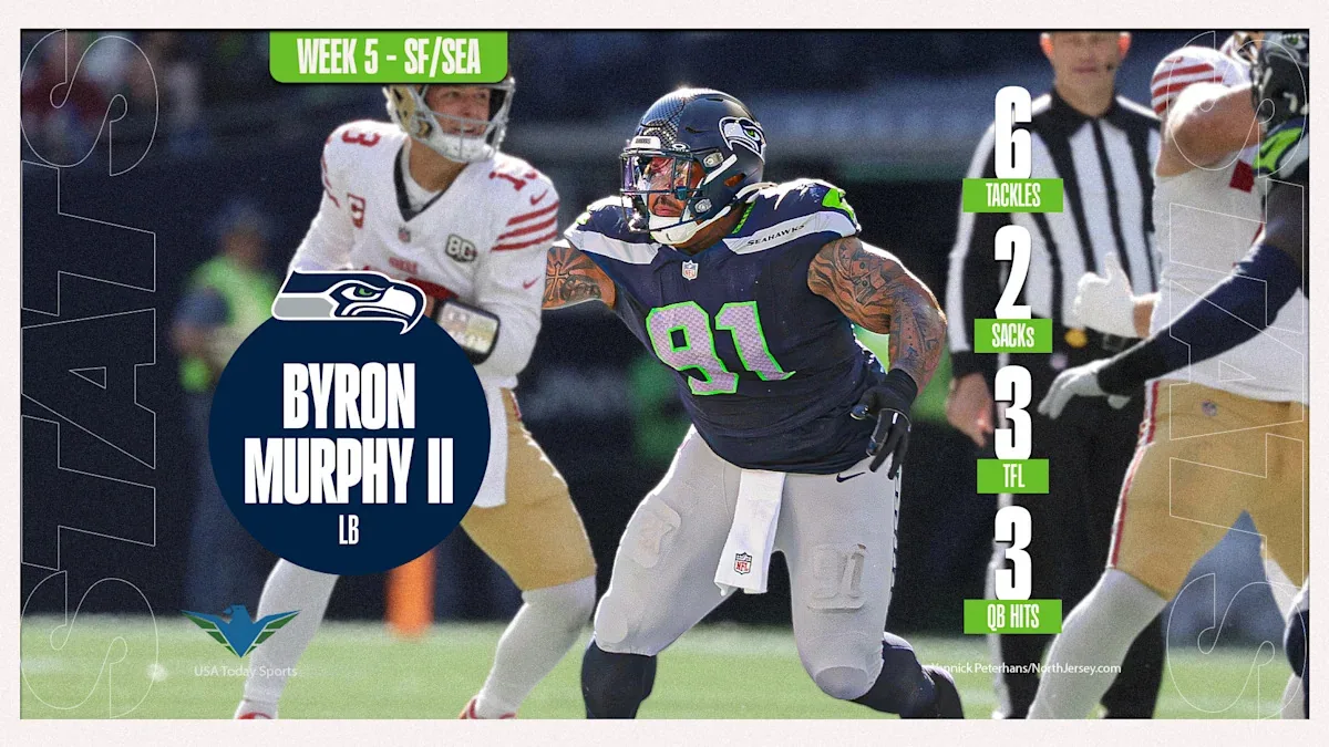 Seahawks' Murphy disrupts Purdy in loss
