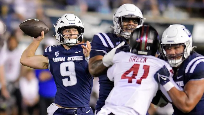 Utah State Aggies 2-4 after midseason